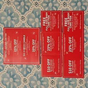 Bath and body works coupon (10)